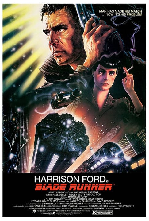 “Blade Runner” (1982): O filme é uma adaptação direta do romance de 1968 Androides Sonham com Ovelhas Elétricas?, do renomado autor de ficção-científica Philip K. Dick.