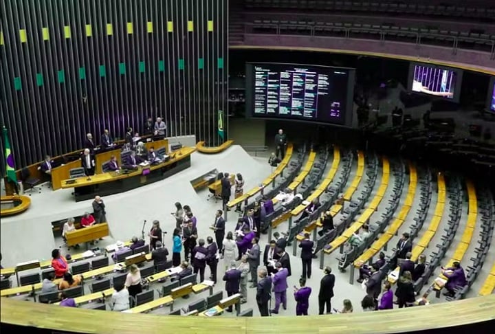 Segundo a equipe da deputada, até agora mais de 100 parlamentares já manifestaram apoio. 