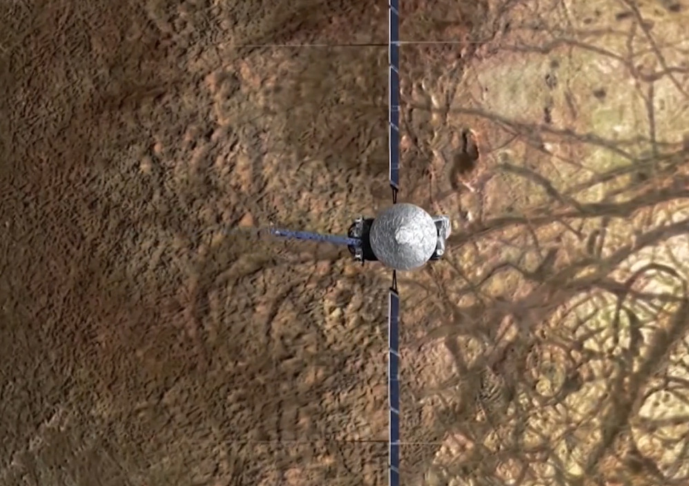 A sonda decolou acoplada ao foguete SpaceX Falcon Heavy do Centro Espacial Kennedy, na Flórida. E a previsão é de que chegue ao destino em abril de 2030. 