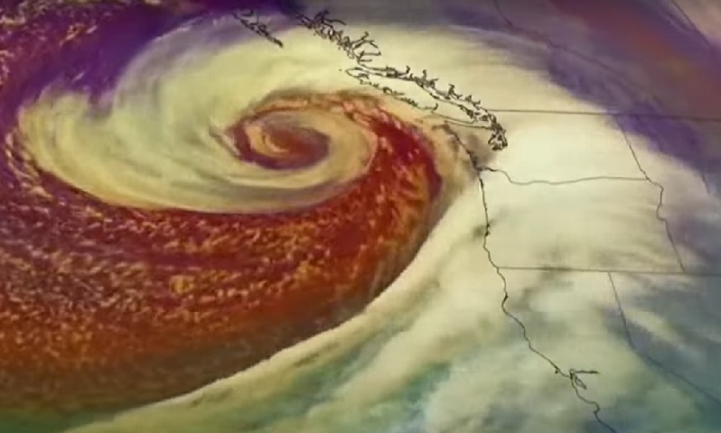 Um ciclone-bomba é um fenômeno meteorológico caracterizado por uma intensificação rápida de um ciclone extratropical. 