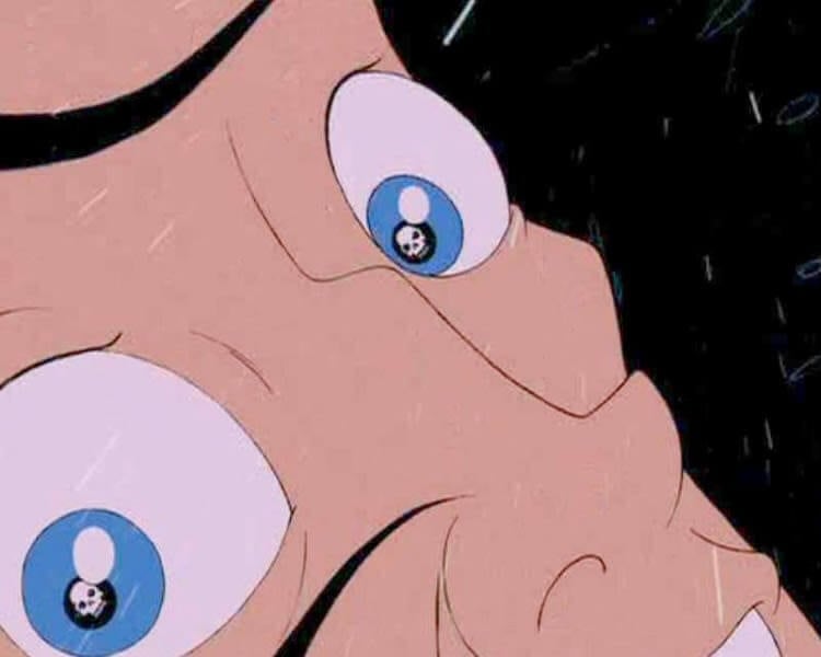 O vilão Gaston e os aldeões atacam o castelo, e durante a luta contra a Fera, ele tropeça e cai para a morte. Nessa cena, os telespectadores podem observar pequenos crânios nos olhos de Gaston, representando o mal que existia dentro dele.