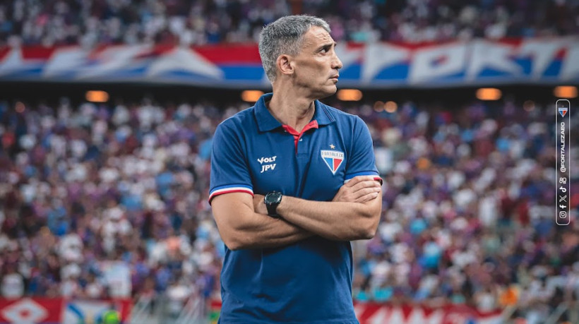 Técnico Juan Pablo Vojvoda, do Fortaleza Esporte Clube