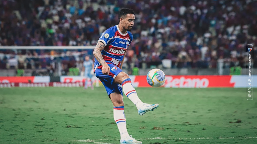 Yago Pikachu, atacante do Fortaleza Esporte Clube