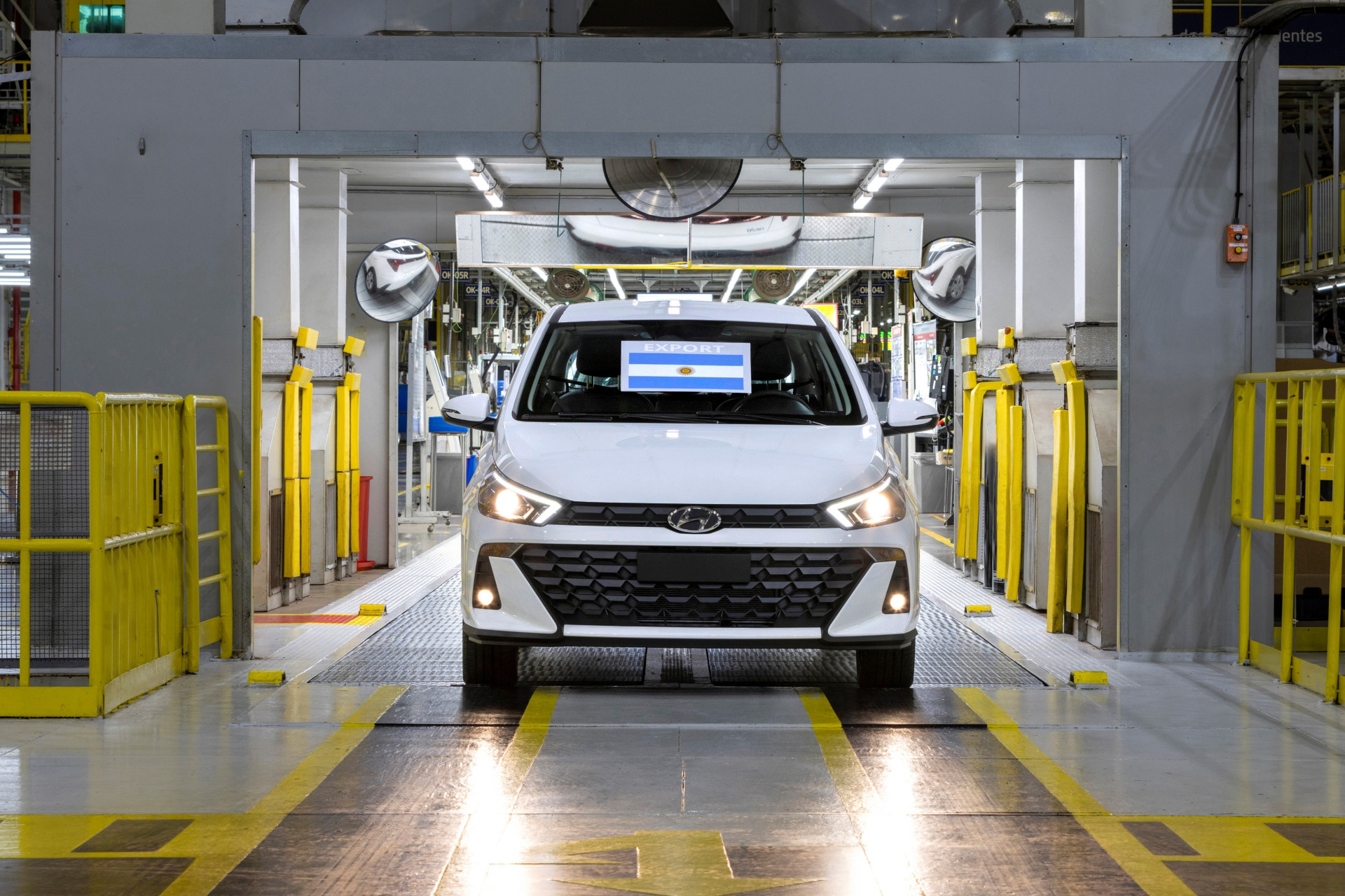 Hyundai HB20 far&aacute; exporta&ccedil;&atilde;o para Argentina 