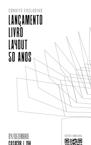 Os 50 anos da Layout serão celebrados com o livro "Será Arte?" no próximo dia 04-12 na Casacor