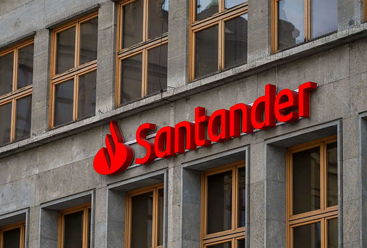 5º lugar: Santander - Subsidiária do grupo espanhol no Brasil - Ativo total em 2024: R$ 1,1 trilhão.

