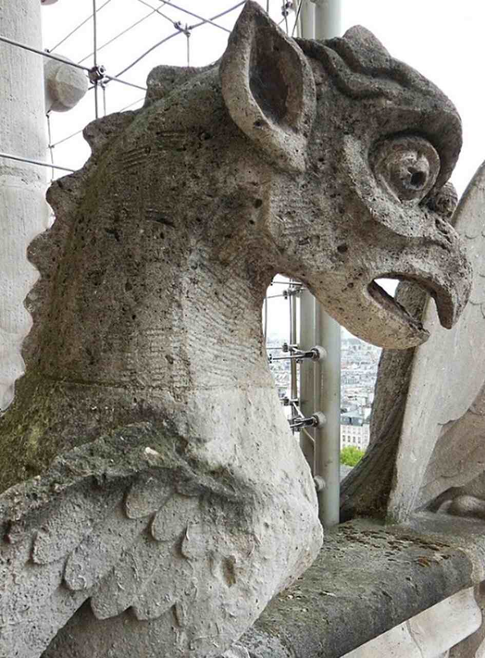 Embora muitas delas tenham sido restauradas após o incêndio devastador de 2019, as gárgulas permanecem um marco indiscutível da catedral, imortalizando a tradição gótica de fundir o utilitário com o místico.