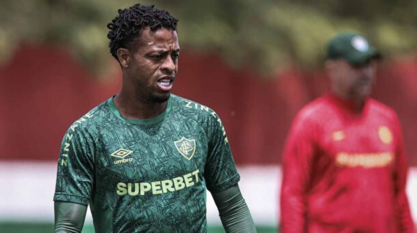 Rio de Janeiro, RJ, Brasil - 20/11/2024 - CTCC -  Fluminense treina nesta manhã no CT Carlos Castilho. FOTO DE MARCELO GONÇALVES / FLUMINENSE FC  IMPORTANTE: Imagem destinada a uso institucional e divulgação, seu uso comercial está vetado incondicionalmente por seu autor e o Fluminense Football Club.