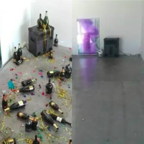 Em 2015, uma faxineira de um museu no norte da Itália confundiu uma instalação artística com sujeira e acabou limpando a peça acidentalmente.