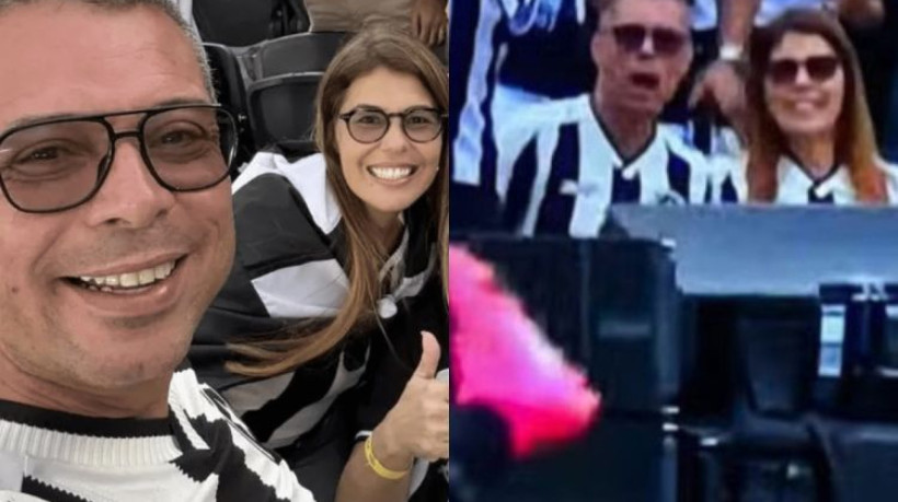 Fábio Mitidieri foi visto com família e amigos em Buenos Aires, na Argentina, para a final da Copa Libertadores