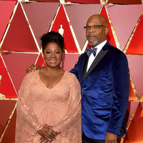 Samuel L. Jackson e Latanya Richardson - Casados desde 1980, os atores vivem em Los Angeles e têm uma filha, Zoe, que nasceu em 1982.
