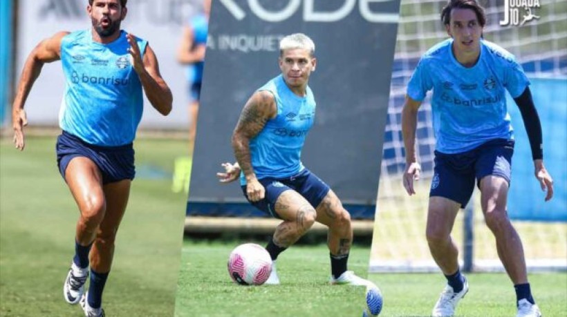 Comissão técnica do Imortal decidiu poupar Geromel, Diego Costa e Soteldo por desgaste. Dois atletas promissores foram relacionados
