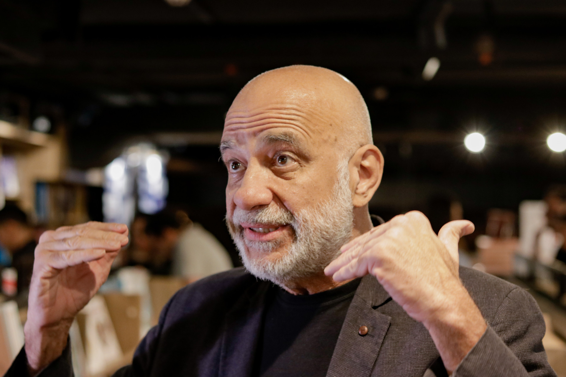 FORTALEZA, CEARÁ, BRASIL, 29-11-2024: Lançamento do livro O Pobre de Direita do Jessé Souza em entrevista para o Páginas Azuis. (Foto: Samuel Setubal/ O Povo) (Foto: Samuel Setubal)