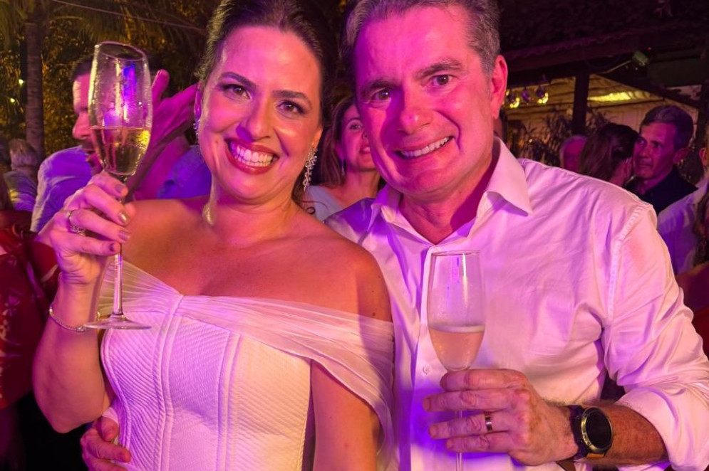 Super casados: Adriana, nascida Sá, e Eduardo Ponte