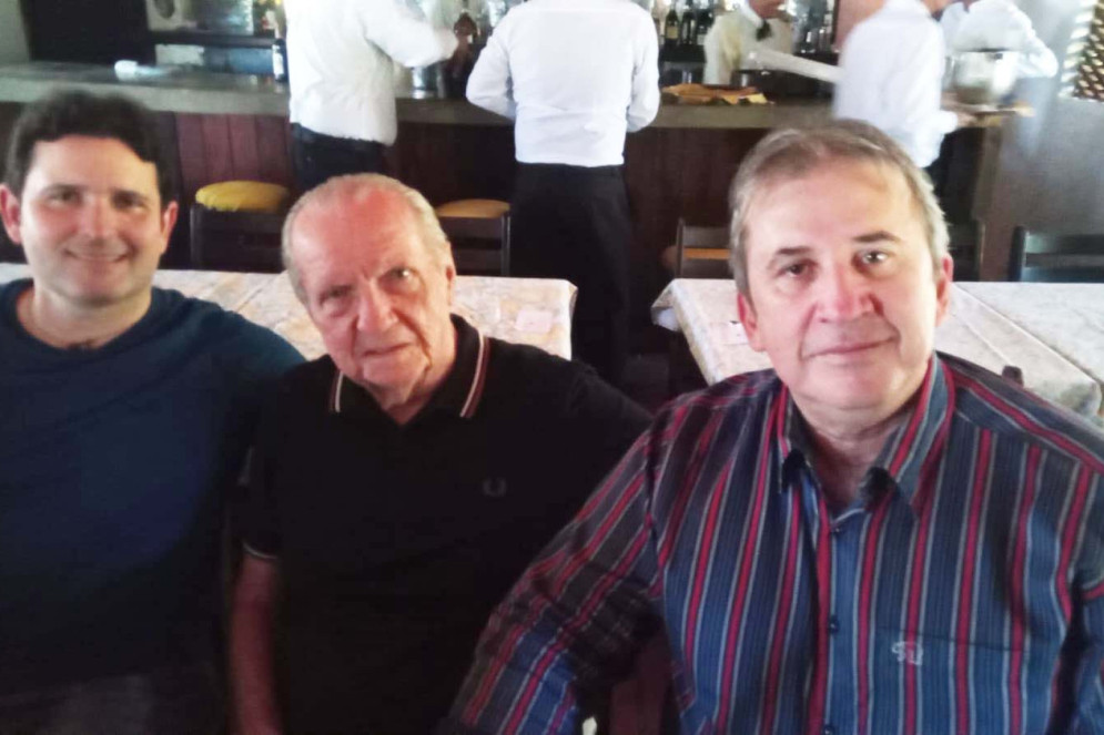 No Ugarte, Rubens Filho, Rubens Studart e desembargador Paulo Régis Botelho 