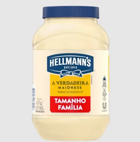 A terceira melhor maionese, segundo os jurados, foi a Hellmanns. O sabor foi definido como suave e equilibrado na acidez, apesar de distante da maionese caseira. Textura leve e agradável na boca.