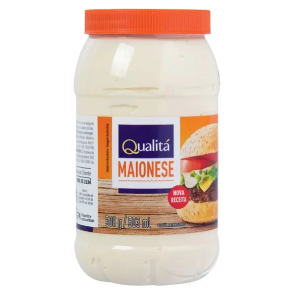A maionese Qualitá foi definida com sabor doce misturado com salgado, quase sem acidez, de aspecto brilhante e pouco natural.