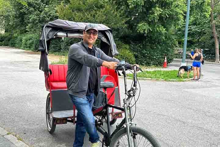 Os ciclorriquixás são utilizados na maioria das grandes cidades Eles são utilizados em grandes cidades europeias como, Londres, Barcelona, Budapeste, Berlim, Edimburgo, Frankfurt, Hamburgo, Amsterdã, Copenhague, Milão e Roma. Londres. Na América do Norte, San Diego e Nova Iorque abrigam centenas de pedicabs.