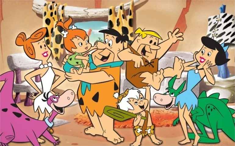 Flintstones (1960) - Um dos grandes ícones do estúdio. Mostrava o dia a dia de Fred e Wilma Flintstone (e depois Pedrita), com Dino (dinossauro de estimação), e os amigos Barney e Betty Rubble (depois Bam-Bam). Eles viviam na Idade da Pedra mas com itens moderninhos.