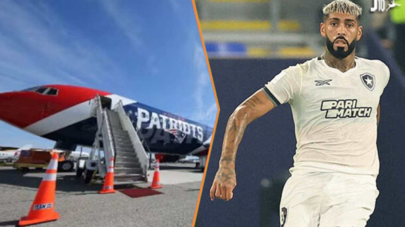 Badalada, aeronave do Patriots, time da NFL, desagradou o elenco alvinegro, segundo o zagueiro argentino do Botafogo 