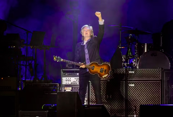 Foram dois shows no Allianz Parque, em São Paulo (SP), e um no Estádio da Ressacada, em Florianópolis.