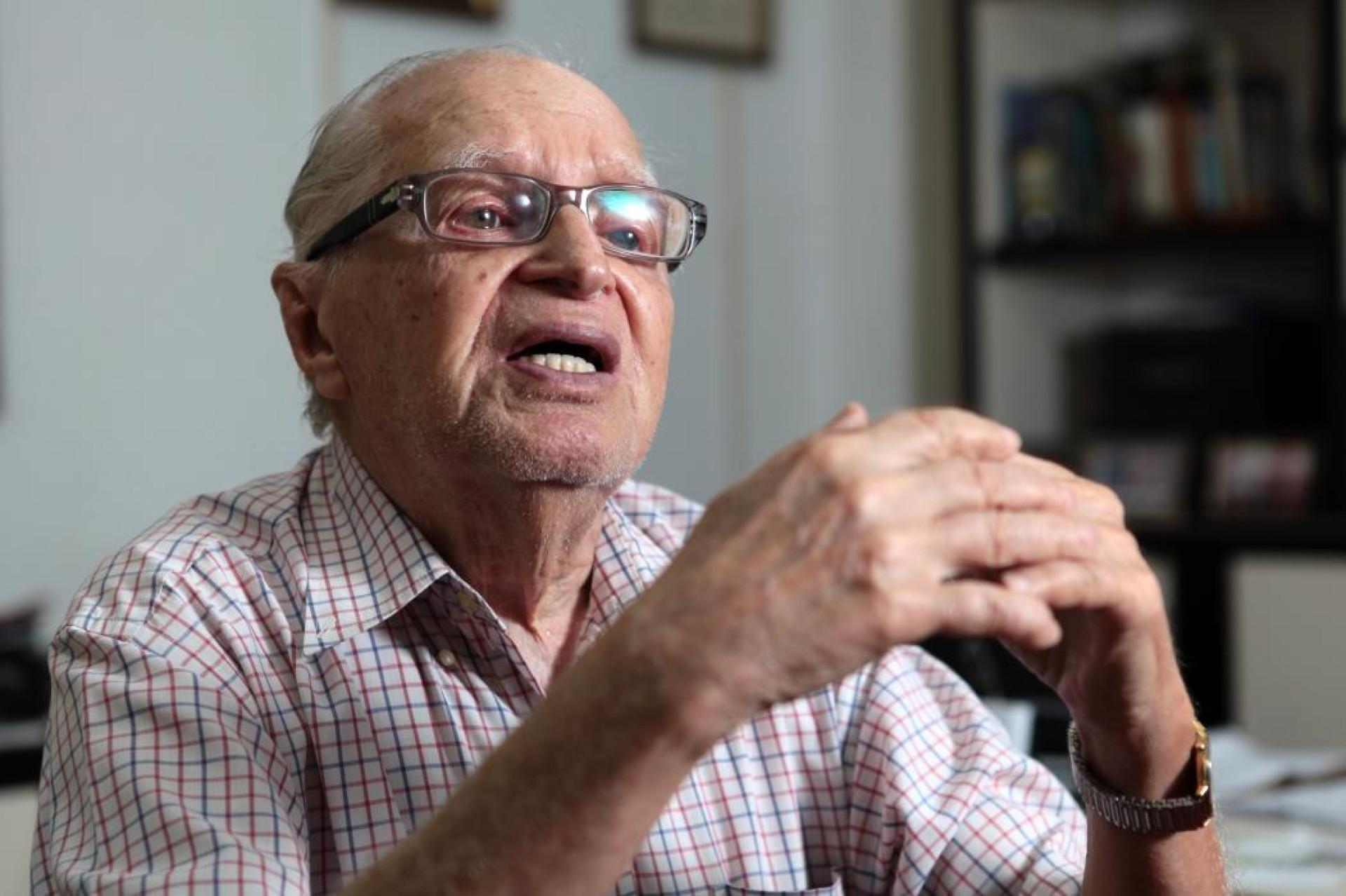 LUIZ Campos, pai assumido (Foto: Sara Maia)