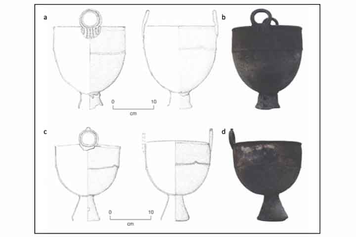 Espalhados pela estepe da Eurásia, os arqueólogos encontram repetidamente caldeirões de metal da Idade do Bronze durante as escavações. Neles, há também indicações de uma forma de utilização sinistra de dois caldeirões entre os achados. 
