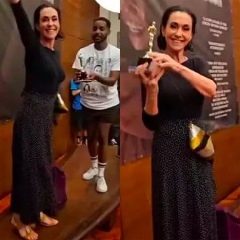 Os três primeiros lugares ganharam ingressos de cinema e uma camiseta. A vencedora foi Lu Anastácio. Ela recebeu o prêmio das mãos de Ramon Carneiro, que semanas atrás havia vencido o concurso de sósias do Selton Mello no mesmo local.