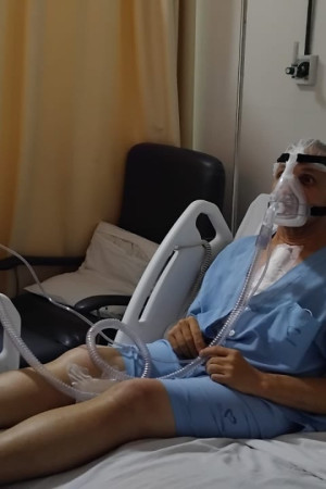 Gilmario Lima, de 51 anos e hipertenso, sofreu de infarto recentemente(Foto: Arquivo Pessoal )