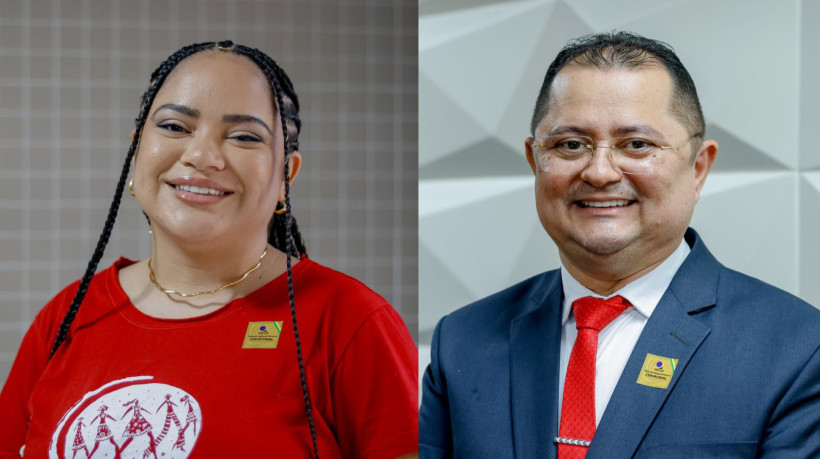 Mari Lacerda e João Aglaylson são os novos vereadores do PT