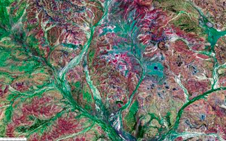 Queensland (Austrália) - A Cratera de Tookoonooka foi formada há 11 milhões de anos. Tem 65 km de diâmetro e foi descoberta na década de 1980.  