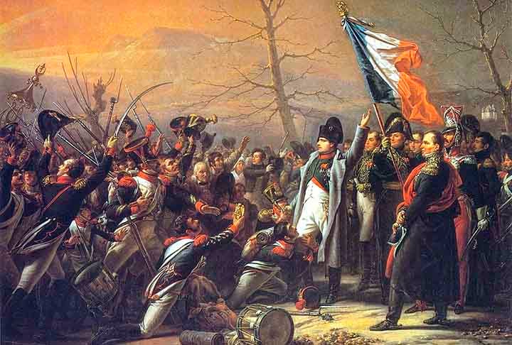 Napoleão, que ainda desfrutava de expressivo apoio popular, conseguiu fugir da ilha e assumir novamente o governo da França com apoio militar. 

