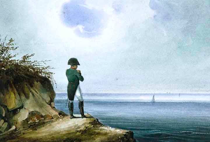 Esse novo governo, porém, sucumbiu após cem dias com a derrota de Napoleão na Batalha de Waterloo e seu desterro em Santa Helena.
