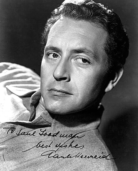 Paul Henreid (1908 - 1992) - ele se mudou para Hollywood e alterou seu nome para seguir a vida artística, uma vez em que foi perseguido e ameaçado de morte pela ascensão do regime nazista. Fez sucesso em ''Agora, Voyager e Casablanca.
