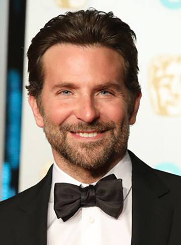 Bradley Cooper - Nascido na Filadélfia, em 5/1/1975, descende de italianos por parte de mãe. Sua carreira, iniciada em 1999, deslanchou com Nasce uma Estrela, ao lado de Lady Gaga. Concorreu ao Oscar de filme, diretor, ator, roteirista e compositor (venceu por música original). Canta bem. Também indicado ao Oscar pela atuação em Maestro 