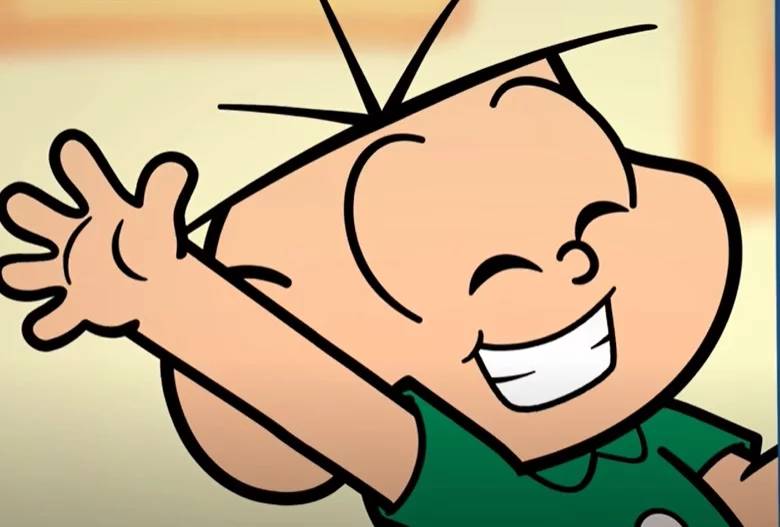 Curiosidade número 6: Prazer, Cebolácio - Não é todo mundo que sabe, mas Cebolinha é o apelido do personagem. O seu nome é Cebolácio Júnior Menezes da Silva.