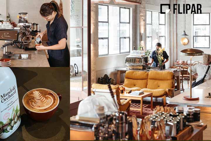 A Genovese Coffee House em Sydney, Austrália, inspirou-se na cultura italiana do café. O proprietário, cuja linhagem remonta à Itália, considerou as “três gerações de torrefação de café” de sua família ao projetar o espaço. O exterior imita uma “loja tradicional italiana de frente para a rua”, escreveu Kingston.