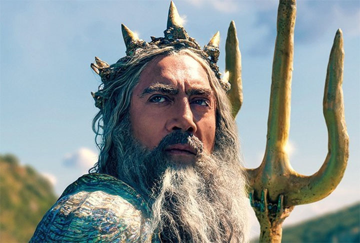 Rei Tritão é o pai de Ariel, personagem principal do filme A Pequena Sereia. A autoridade máxima do reino de Atlântica sempre demonstrou receio de que sua filha iniciasse uma convivência com os seres humanos. O filme mostra como ele revê conceitos na relação com a filha.  