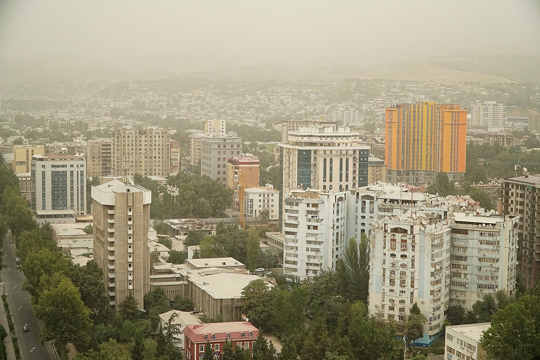 Tajiquistão (Ásia) - 24 pontos. Capital: Duxambé.  População: 9,2 milhões 