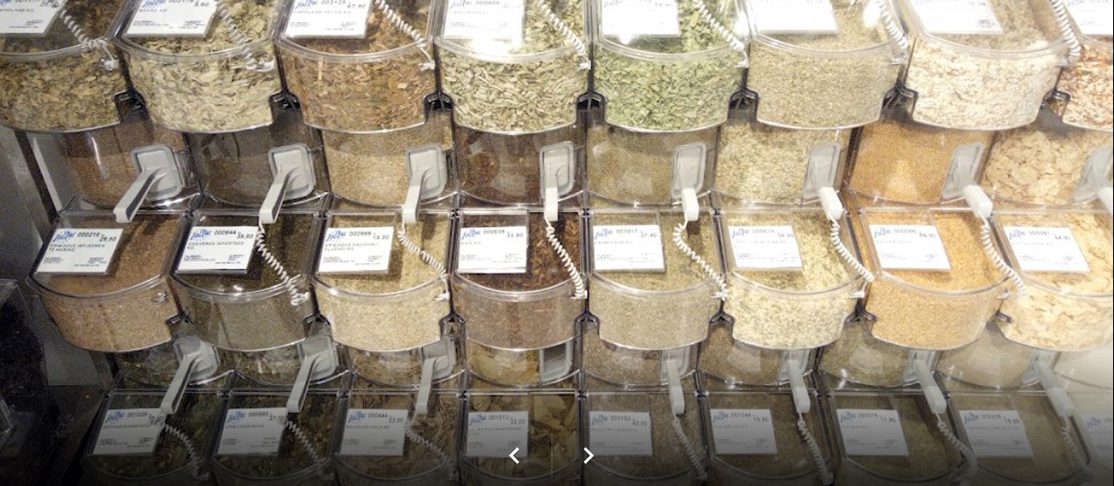  Casas que vendem produtos a granel têm melhores preços do que os condimentos já empacotados vendidos nos mercados. Geralmente, a quantidade mínima para a venda é de 50g. 