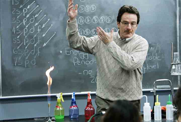 A trama segue a jornada de Walter White (Bryan Cranston), um professor de química que, após ser diagnosticado com câncer terminal, decide produzir e vender metanfetamina para garantir o futuro financeiro de sua família.