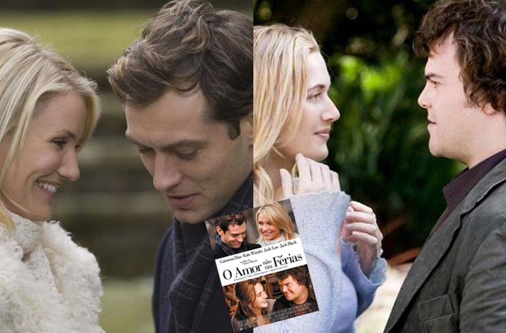 O Amor não Tira Férias (2006) - Esta deliciosa comédia, estrelada por Cameron Diaz, Kate Winslet, Jude Law e Jack Black, mostra como uma decisão pode mudar o rumo de vidas inteiras. E tudo acontece durante as festas de fim de ano. 
