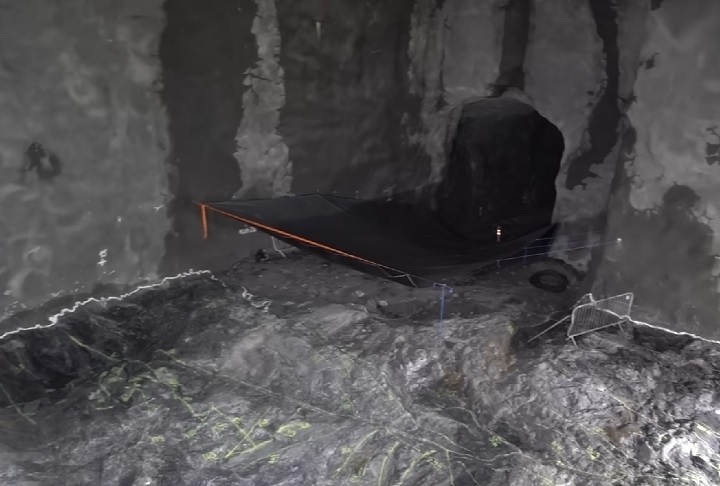 O depósito foi feito para suportar transformações geológicas e os efeitos do tempo por milênios.