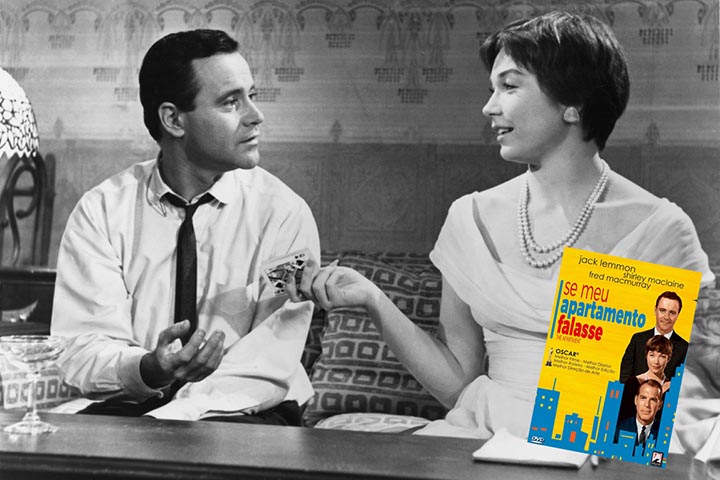 Se Meu Apartamento Falasse (1960) -O Ano Novo ficou para o desfecho espetacular do filme dirigido por Billy Wilder. Comédia romântica com pitadas de ironia fina, levou o Oscar de Melhor Filme em 1960. Uma  trama que envolve sentimentos dúbios, com surpresas na virada do ano.  