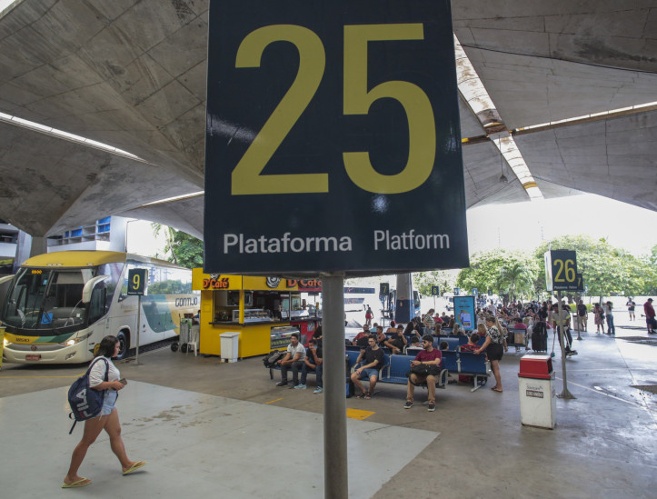 FORTALEZA-CE, BRASIL, 28.12.2024: Movimento na Rodoviária antes do Ano Novo.. (foto: Fabio Lima/ OPOVO)