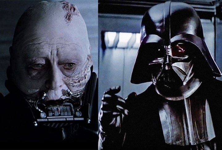 Sebastian Shaw (1905 - 1994) - Anakin Skywalker - O ator britânico, nascido em 29/5/1905, morreu em 24/12/1994, aos 89 anos.