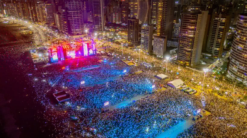 ￼SÃO esperadas 2,5 milhões de pessoas nos três polos 