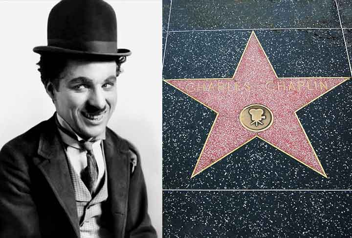 Quase metade das estrelas da Calçada da Fama pertencem à categoria cinema. Ícones da Sétima Arte, como Charles Chaplin, estão entre as centenas de homenageados. 

