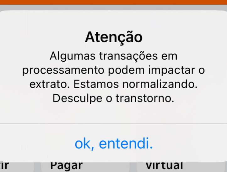 Suposta mensagem do aplicativo do Ita&uacute; veiculada por usu&aacute;rio no X.