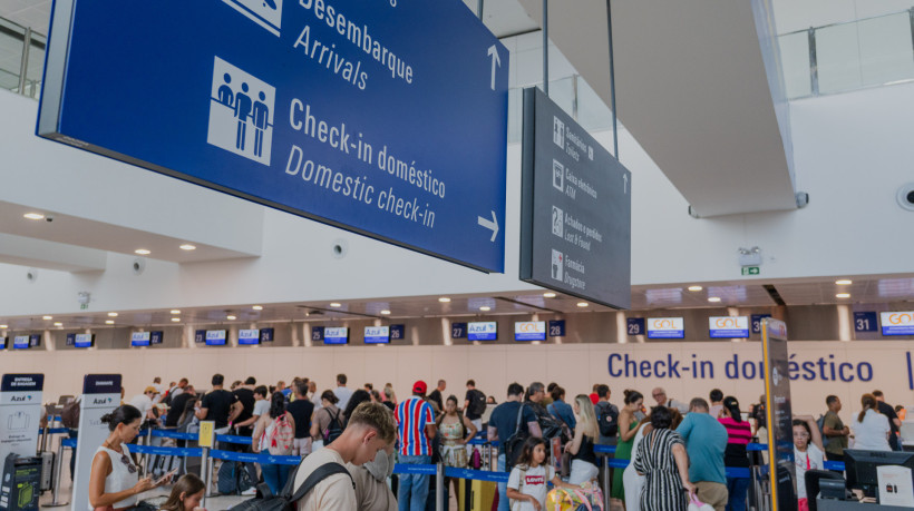 O preço das passagens aéreas foi o que mais diminuiu em Fortaleza no mês de fevereiro